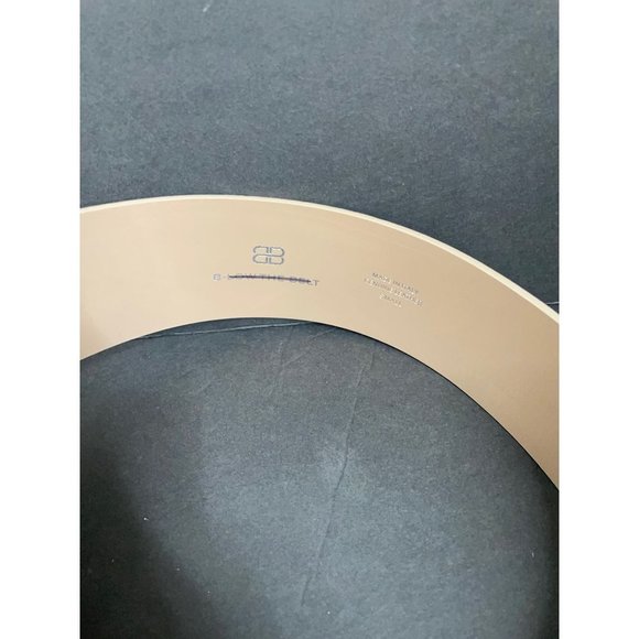 Anthropologie B-Low The Belt Women\'s Tan Maura Croc Leather Belt Size Small NEW